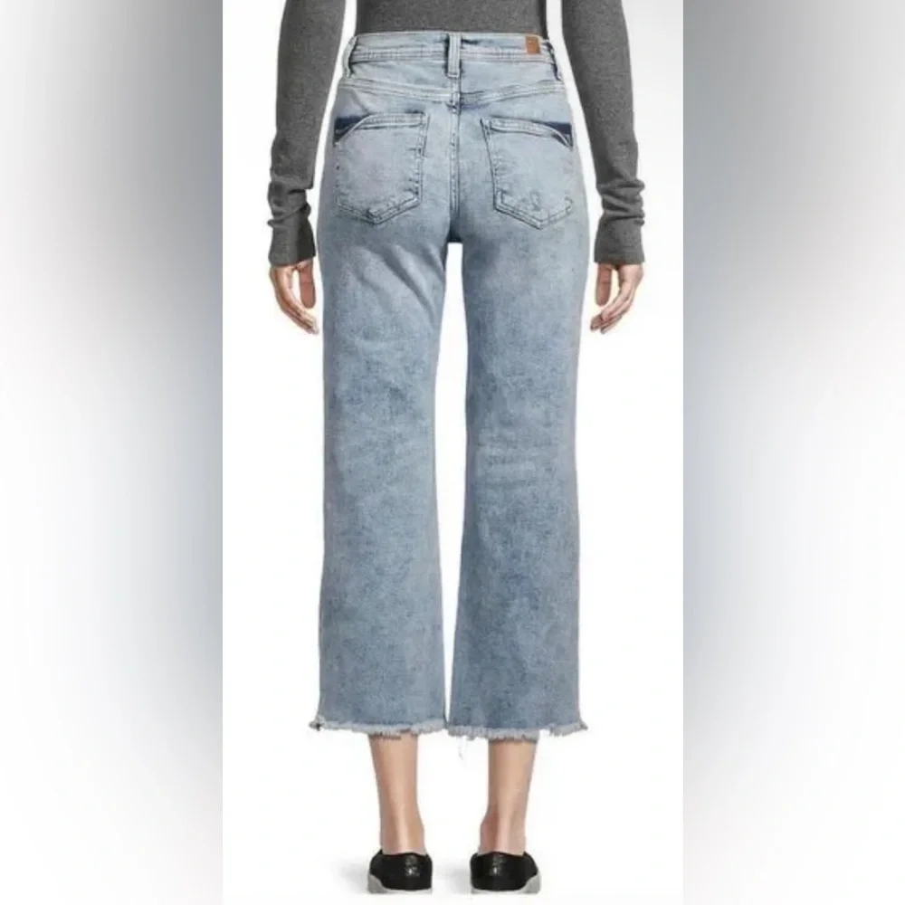 C&C CALIFORNIA Acid Washed Straight Leg Ankle Jean Size 27 - Picture 2 of 11